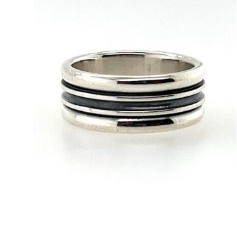 James Avery Retired Sterling Silver Unity Band Ring/ Unisex